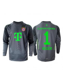 Bayern Munich Manuel Neuer #1 Målvakt Replika Borta Kläder 2025-26 Långärmad